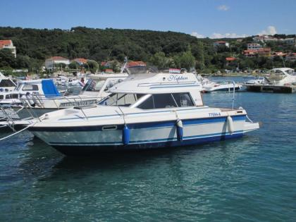 Bayliner 2556 FLY Standort Kroatien Insel RAB