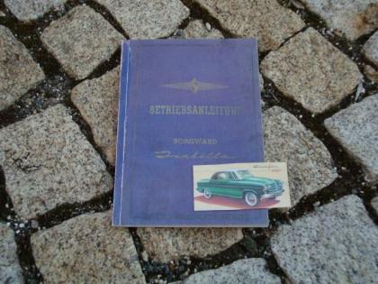 Betriebsanleitung Borgward Isabella Lim. / Cabriolet 1955