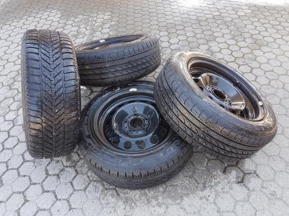 Winterreifen 3 er BMW zu verkaufen 205/ 55R16 91H mit Felgen