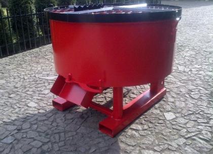 Betonmischer Mischer mit hydraulischem Antrieb Mischmaschine Zementmischer 600L