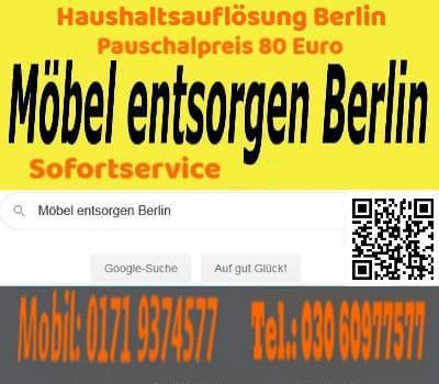 Möbel entsorgen Berlin günstig