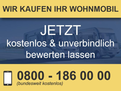 Wohnmobil Verkaufen - Unverbindliches TOP Angebot jetzt anfordern