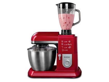 Profi-Küchenmaschine SKMP 1300 B3 Silvercerest Mixer Standmixer Rührgerät