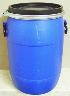 Weithalsfässer 60 l (Spannringfass, Plastefass)