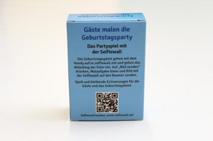 100 Spielkarten, Runder Geburtstag, Gäste malen die Geburtstagsparty, Kartensp