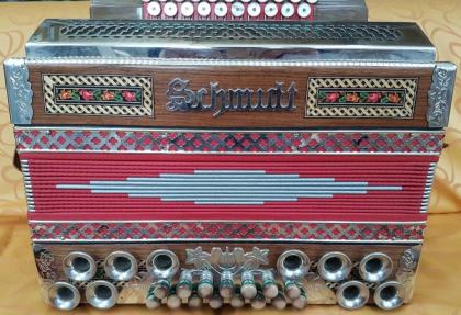 Steirische Harmonika E-A-D-G Akkordeon