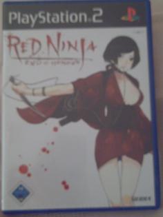 PS2 -OVP-   RED NINJA end of HONOUR    15,00