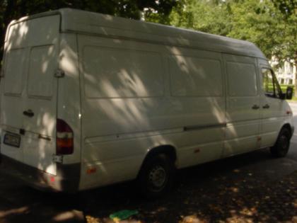 Vermietung von Sprinter mit Fahrer