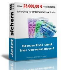 Über 23.000 € staatl. Zuschuss