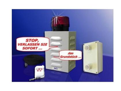 Alarmsystem EXTRA / Aussenschutz/ # ohne Stromanschluss #