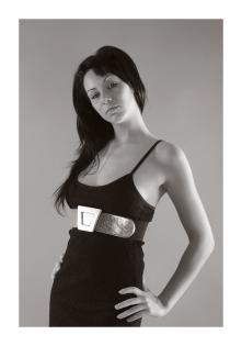 Model Jamelia vom 18.7. - 20.7. in Berlin