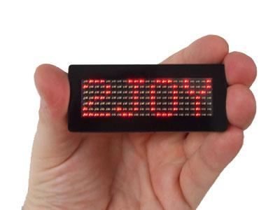 Elektronische Mini Laufschrift