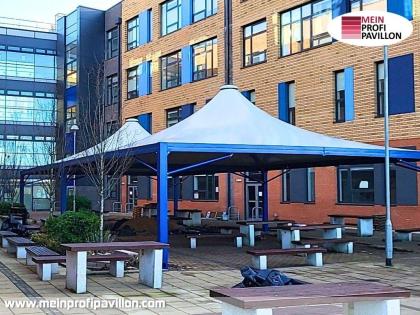 Pavillon 10x10 Überdachung Pagodenzelt Festzelt Pvc Terrassendach Pergola Terras