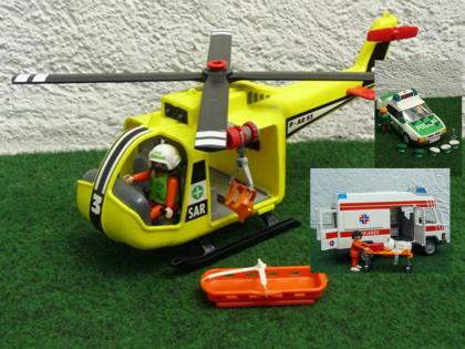 Tolle Playmobil Sachen: Heli, Polizei, Ritter, LKW, ...