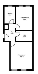 2 Zi.Wohnung im Glockenbachviertel München