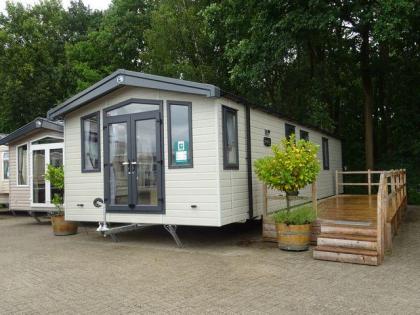 Mobilheim Swift Biarritz Lodge Dauercamping Winterfest Haus