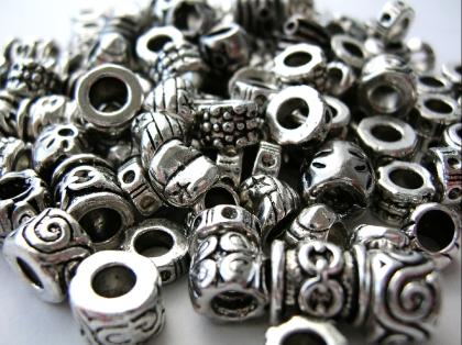 20 wünderschöne Silver Beads passend für Pandora