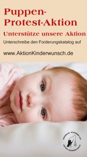 Ungewollt kinderlos? Bundesweite Protestaktion! Online-Petition!