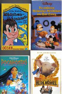 Kinder VHS   Pocahontas   Rudi Rüssel   Mädchen Weihnachtsgeschichten