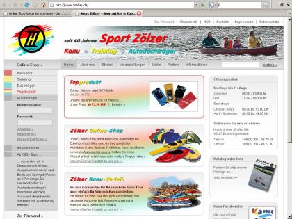 Sport Zölzer   Große Auswahl für Trekking und Kanusport