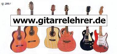 GITARREN - UNTERRICHT in Berlin, Nähe U7 / U8, oder ONLINE weltweit