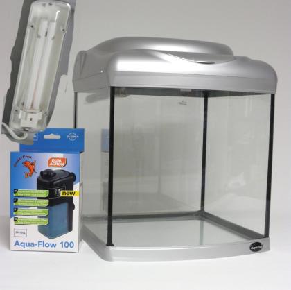 Design Aquarium 25 L inkl. Filter  Beleuchtung NEU