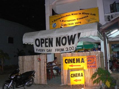 Dive Guide Geschäft, Kino, Disco in Thailand