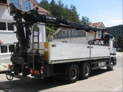 Mercedes-Benz 2640 6x4 Baustoff mit Hiab Kran 140K Fa.Scherf07451-53830