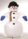 Weihnachtsmarkt :Schneemann Werbestark