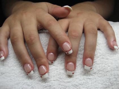 French Pediküre München, Nagelstudio Nageldesign München, Pediküre