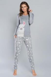 Nachtwäsche Pyjama mit Lama-Motiv - IF PERU
