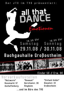 All that dance - Emotionen