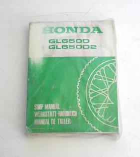 Honda GL 650 D GL 650 D2 orig. Werkstatthandbuch Reparaturanleitung Handbuch SIL