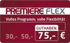 Premiere FLEX 75 für 55€ VHB