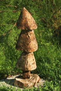 Holz Tanne für Weihnachten Super Deco ca. 50 cm  