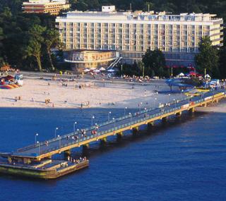 Kur Kolberg Polen das Hotel Baltyk