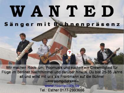Sänger von Band in Berlin gesucht