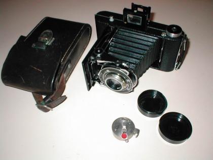 Antiker Kodak Fotoapparat aus den Kriegsjahren 
