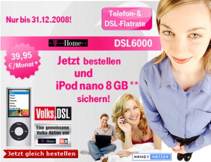IPod nano 8GB  - einmaliges Angebot