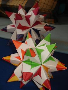 Origami Sterne zu verkaufen