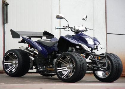 QUAD Sport mit Straßenzulassung, Extra Breit und Extra Tief