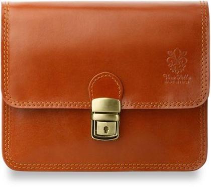 Italienische kleine Ledertasche Damentasche Handtasche Schultertasche Naturleder