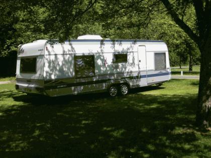 Wohnwagen auf 4-Sterne Campingplatz zu vermieten/ Frankreich