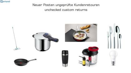 RETOURWAREN KÜCHE UND HAUSHALT Lampen, Bettwäsche