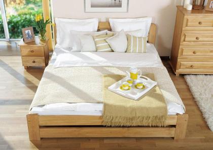 Bett Gästebett Kiefer Holz Doppelbett Holzbett 140x200cm Ehebett Bettgestell Neu