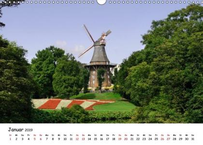 Wandkalender Kalender2021 Bremen - Die Hansestadt an der Weser