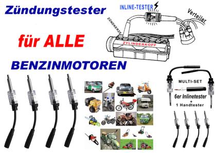 Zündungstester für alle Benzinmotoren