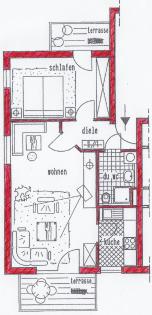 2-Zimmer-Wohnung