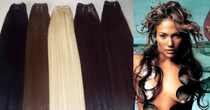 24 €  Haartresse Clip In Extensions Set Haarverlängerung 50 cm ALLE FARBEN   