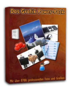 Grafik Power-Pack mit über 8700 Bildern und Grafiken